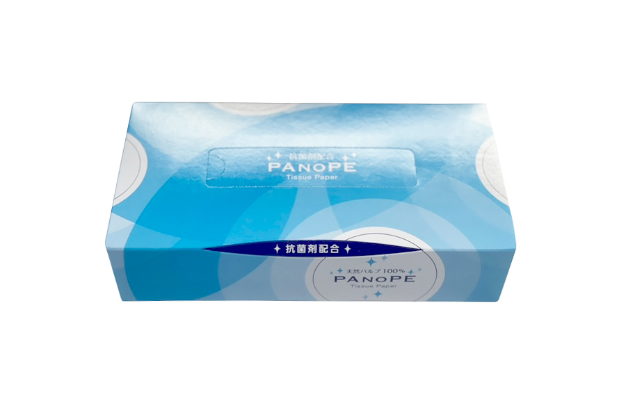 PANOPE（パノぺ）150W 抗菌剤配合ティッシュ | 株式会社ウチダ
